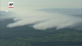 Forest fire consumes hundreds of acres in south NJ