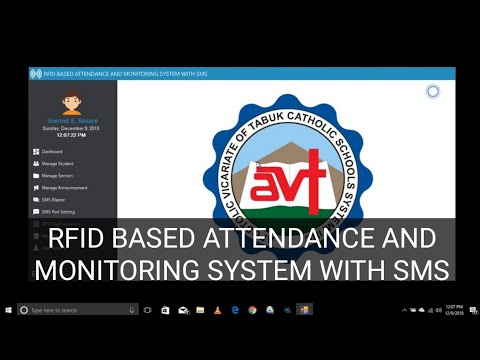 RFID Based Attendance And Monitoring System With SMS Notification ...