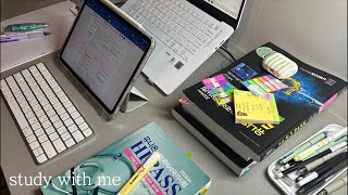 의대생 스터디윗미 study with me 같이 공부해요✨ real time