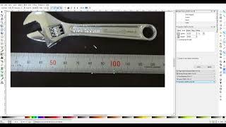 Measure and scale real world objects in Inkscape