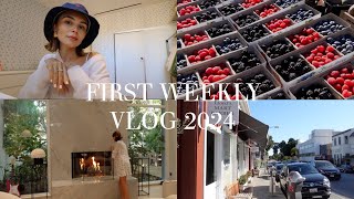 a week in my life 2024 l Olivia Jade (farmers market, home design, cooking & mor
