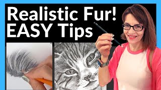 The EASY Way to Draw Realistic Fur (for Beginners)