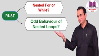 Nested Loop in Rust | Rust Tutorial -14 | Dr Vipin Classes