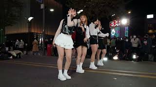 LADY B. SINCHON ROAD BUSKING. BEAUTIFUL ATTRACTIVE PERFORMANCE.