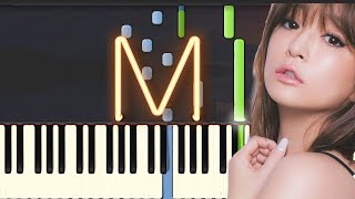 🎹Ayumi Hamasaki - M (Piano Tutorial Synthesia)❤️♫