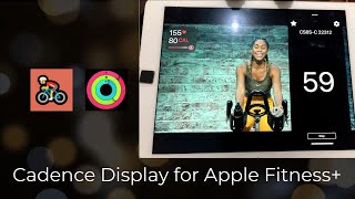 Apple Fitness+ Cadence Display for Indoor Cycling Classes for iPad & iPhone