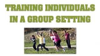 Training Individuals in a Group - Kaizen Outdoor Fitness