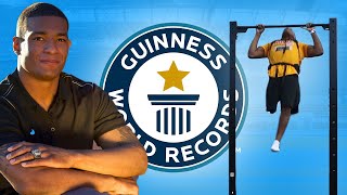 Live: Most Pull Ups in 24 hours - Anthony Robles - Guinness World Records