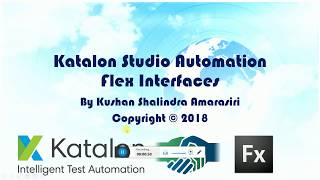 Flex Application Automation with Katalon