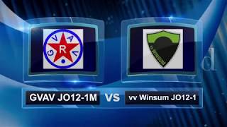 GVAV JO12-1M vs vv Winsum JO12-1