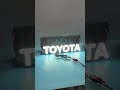 dynamic toyota led letters