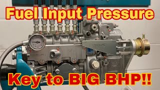 The Key to BIG POWER - Fuel pressure to your DIESEL PUMP