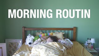 癖毛で悩む女子のモーニングルーティン【Morning Routine】