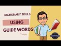 How to Use Guide Words (Dictionary Skills) - Mr. Pearson Teaches 3rd Grade