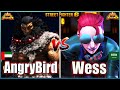 Street Fighter 6 🔥AngryBird (AKUMA)  Vs  Wess (A.K.I.) 🔥Best Room Match🔥FightingGameWorldX