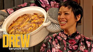 Drew and Pilar Valdes Cook Up Warm and Hearty Squash with Cashew Cream