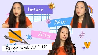 Review Catokan dibawah 400 ribu || Lumi Hair Straightener || Harga Murah tetapi Hasilnya Mewah