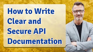 How to Write Clear and Secure API Documentation