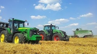 Agropol Sokołowo - Żniwa Pszen-żytnie 2013 / Triticale Harvest in Poland / John Deere 8320