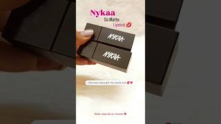 Wedding season matte lipsticks under budget 😲💋 @Nykaa#nykka #mattelipstick #trending #ytshorts #yt