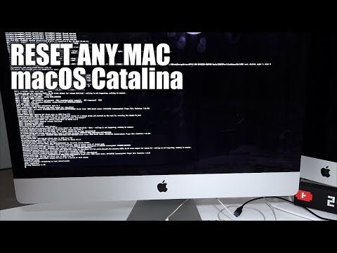 How to Erase & Reset any Mac to Factory Settings macOS Catalina