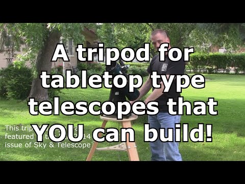 The Super Simple 2x4 tripod for tabletop telescopes The Super Simple 2x4 tripod for tabletop telescopes