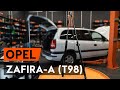 Hvordan bytte gassfjær der på OPEL ZAFIRA-A 1 (T98) [AUTODOC-VIDEOLEKSJONER]