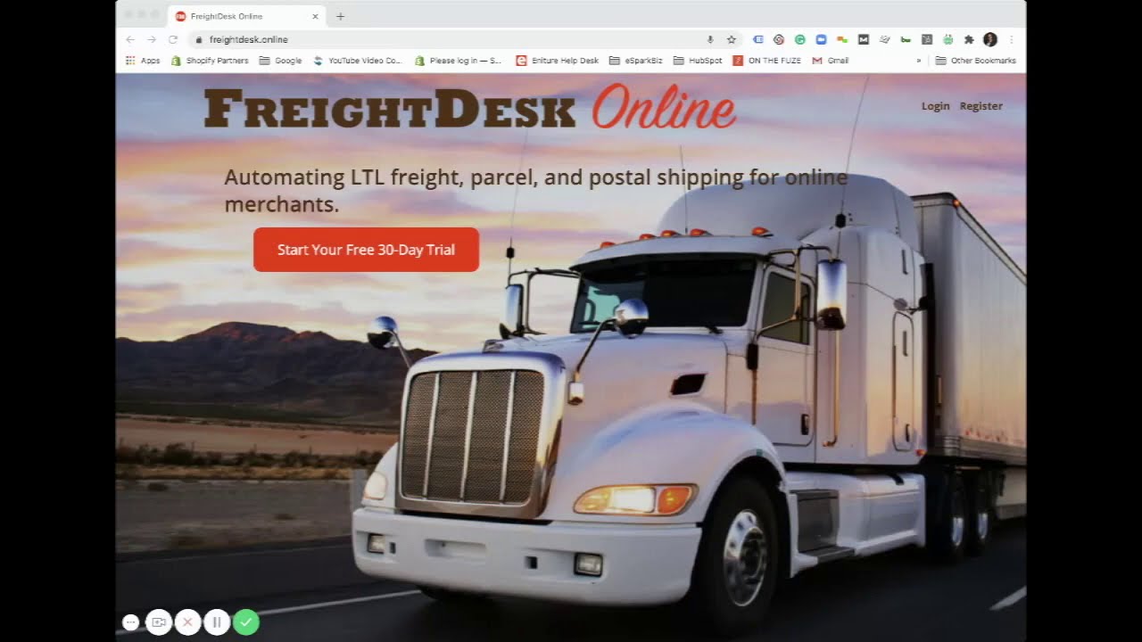 Freightdesk Online Setup And Demo Youtube