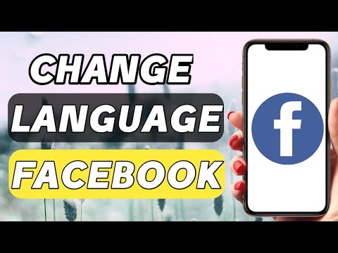How to change Facebook app language from Arabic to English