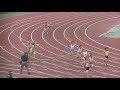 20180729 七大戦対校女子4×100mr 荒木谷口内山高石