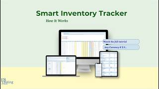 Smart Inventory Tracker | Full Walkthrough | Google Sheets