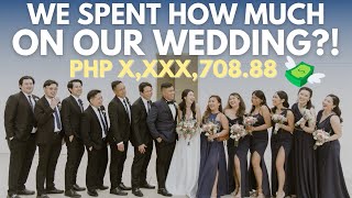 HOW MUCH WE SPENT ON OUR WEDDING | Wedding planning Philippines
