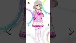 凪ちゃん…萌え袖…ニーソ…絶対領域【デレステ】 #shorts