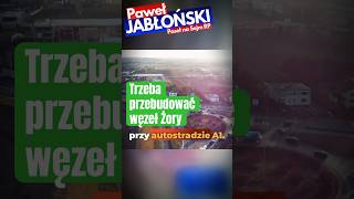 Czas przebudować węzeł Żory i rozładować korki przy A1. Interweniuję w tej sprawie w Ministerstwie.