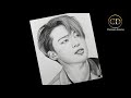 How to draw BTS Jimin step by step || Drawing Tutorial || pencil drawing ||