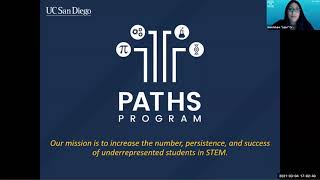 UC San Diego PATHS Scholars Program P5 October 2021 Info Session