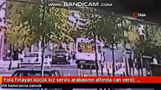 Servis maşının altında qalaraq can verdi- Dəhşətli görüntülər ANBAAN KAMERALARDA