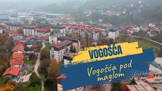 Vogošća pod maglom Zapanjujući dron snimak! #vogosca #sarajevo #4kvideo #drone