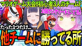 【GWゲーム大会】トワ様が語る!!マリオ初心者3人組のチームFが他チームに唯一勝っている所とは？【常闇トワ様/イナニス/ハコスベールズ/ホロライブ/切り抜き】【スーパーマリオメーカー2】