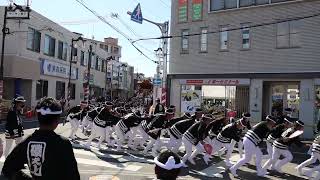 2022.9/4　磯之上町  駅前やりまわし（春木だんじり祭  試験曳き）