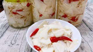 Cách làm MĂNG NGÂM  TỎI ỚT , thơm, giòn, ngon để lâu không váng