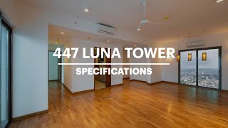 Apartment Specifications | 447 Luna Tower