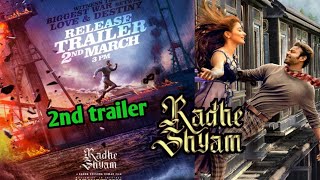 Radheyshyam Trailer 2,Hindi Update, Prabhas, Pooja Hegde, Radheshyam Hindi, #radheshyam ।