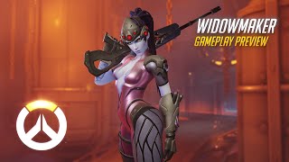 Overwatch: Widowmaker Gameplay Preview (EU)