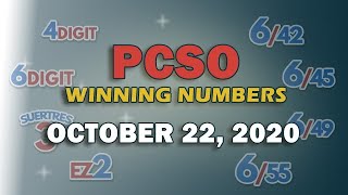 P35M Grand Lotto 6/55 , EZ2, Suertres, 6Digit, and Lotto 6/42 | | October 22, 2022