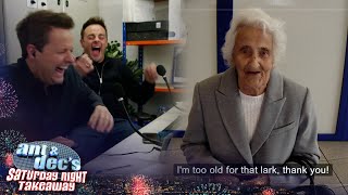 Ant & Dec prank the public with HILARIOUS security system! | Saturday Night Take