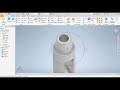 CAD Modelling Simple Tool Post on Autodesk Inventor 2020