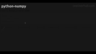 Convert Numpy array to JSON