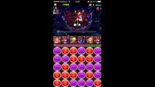 【パズドラ】 ミネルヴァｘ赤ソニア 降臨チャレンジ！【ノーコン】 神王妃 ヘラ