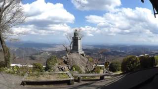 粟ケ岳 山頂 の散歩。静岡県掛川市・2016年3月26日